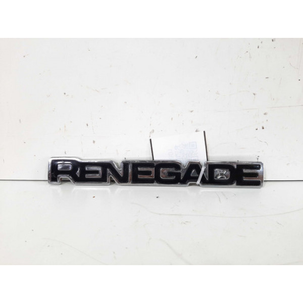 Emblema Porta Dianteiro Esquerdo Renegade 2018 2019 2020