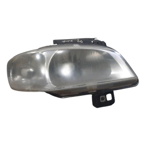 Farol Dianteiro Direito C/avaria Seat Ibiza 2001 2002 2003