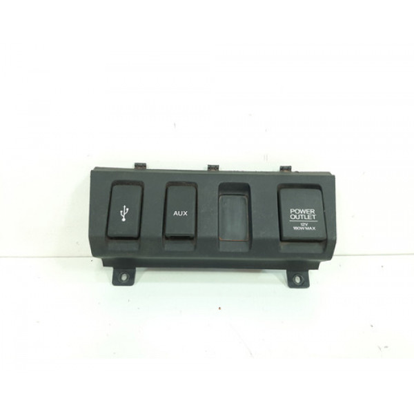 Tomada Auxiliar 12v Aux Usb Power Honda Hrv 2015 A 2019