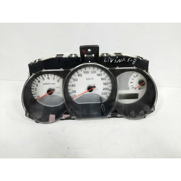 Painel Instrumento Nissan Livinia 2008 A 2013 C/ Lente Fosca