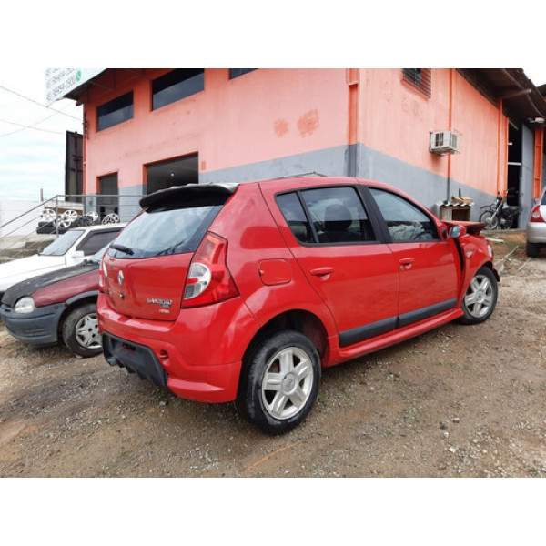 Sucata Peças Sandero 1.6 16v 2007 2008 2009 2010 2011 A 2013