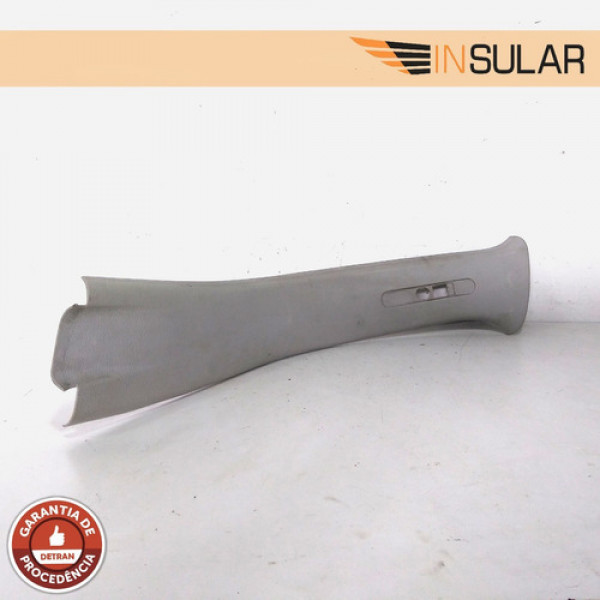 Moldura Coluna Lateral Porta Cinto Esquerda Peugeot 206
