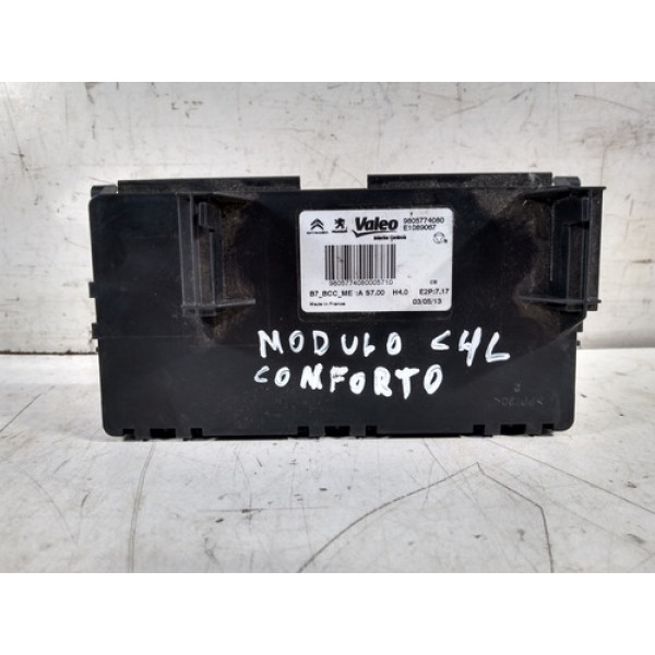 Módulo Conforto  Citroen C4 2.0 16v 2011 A 2016 9805774080