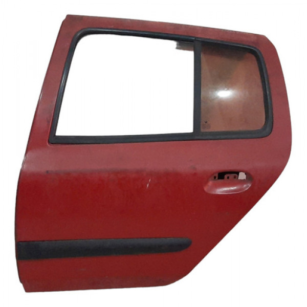 Porta Traseira Esquerda Renault Clio 2000 2001 2002 A 2012