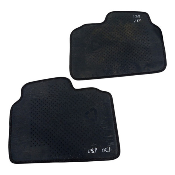 Jogo De 4 Tapetes Carpete Hyundai I30 2011 Usado C/detalhes 