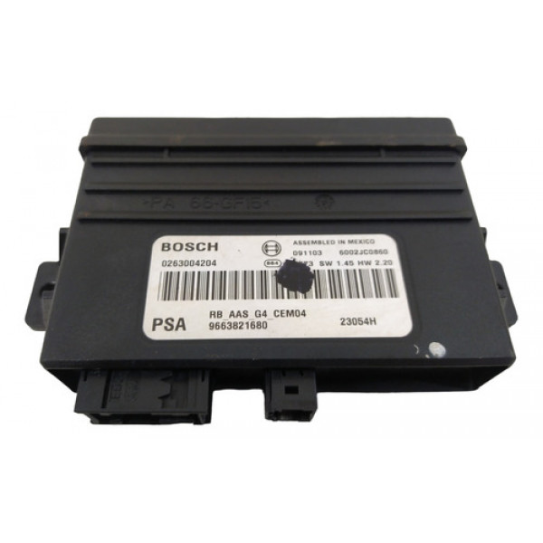 Módulo Conforto Citroen C4 Picasso 2009 A 2014 9663821680