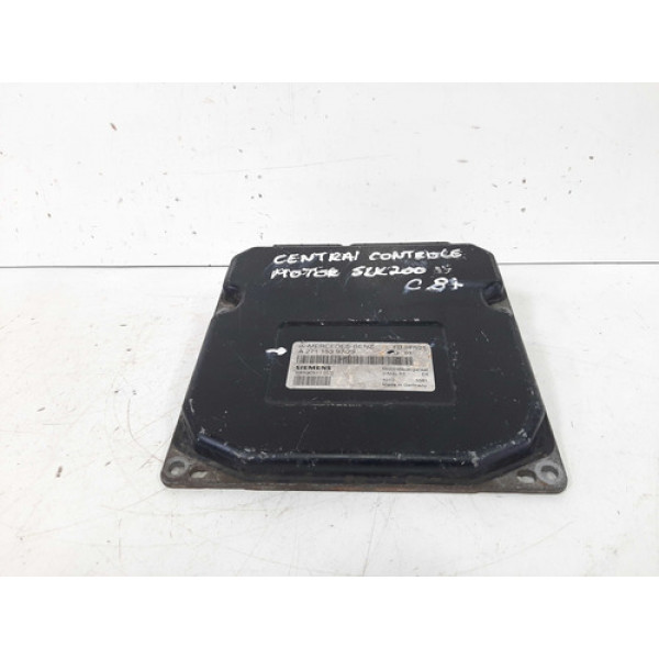 Central Controle Motor Mercedes Slk200 1.8 16v 2005 A 2007