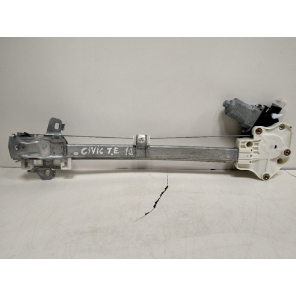 Máquina Vidro Porta Traseira Esquerda Honda Civic 12 A 2016