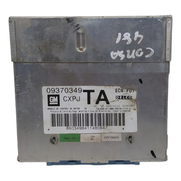 Módulo Injeção Gm Corsa 1.0 Mpfi 1997 A 2002 09370349 Bloq.