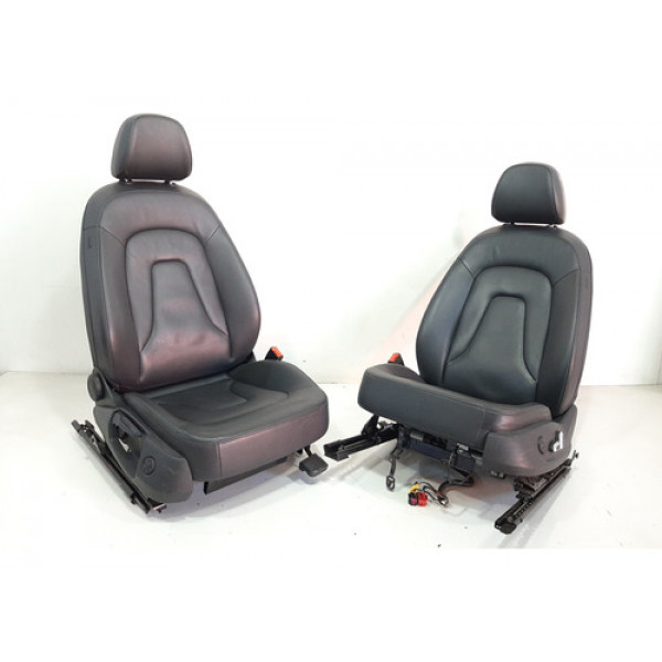 Jogo Banco Elétrico Couro Airbag Audi A4 2010 2011 A 2016