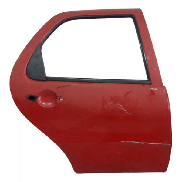 Porta Traseira Direita Fiat Siena Palio 1996 A 2008 Detalhe