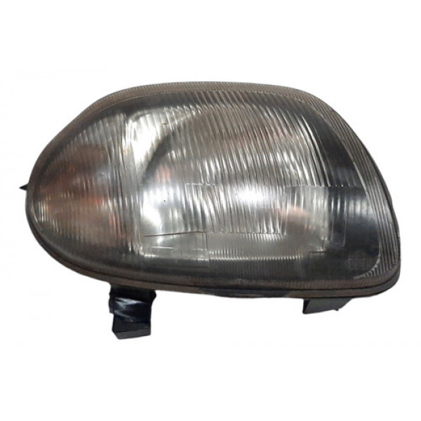 Farol Direito Renault Clio 2000 2001 2002 A 2003 C/ Avaria