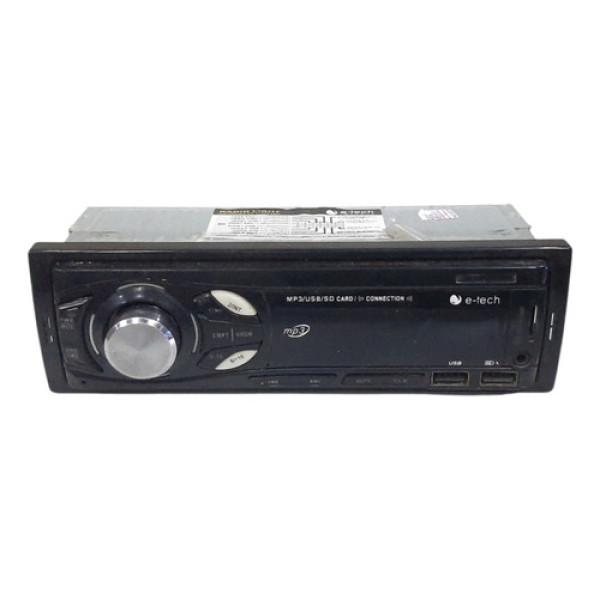 Aparelho Som Automotivo E Tech Mp3 Light
