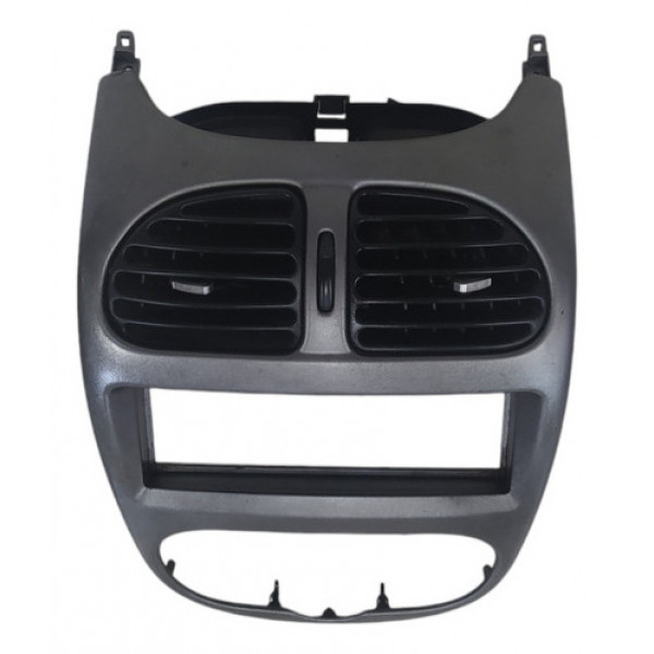 Moldura Central Painel Peugeot 206 1999 2000 2001 A 2010