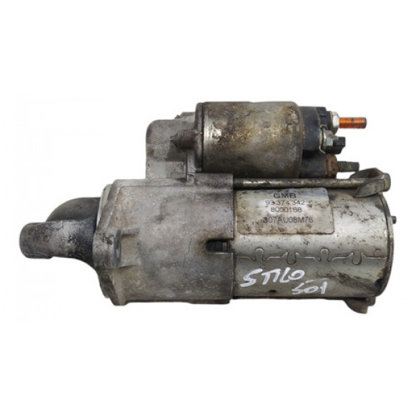 Motor Arranque Partida Fiat Stilo 1.8 2003 A 2011 93374342