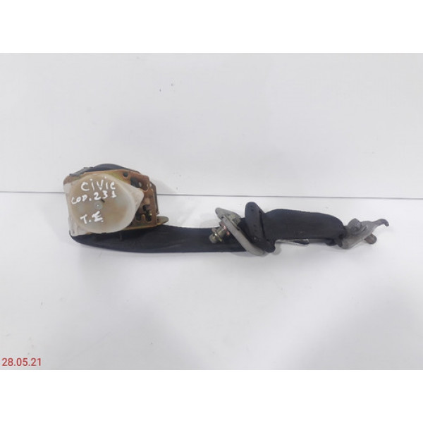 Cinto Segurança Traseiro Esquerdo Honda Civic Lx 1996 A 2000