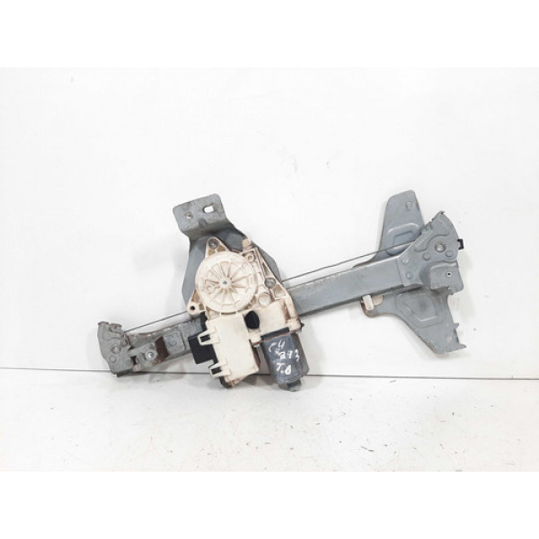 Máquina Vidro Porta Traseira Direita Citroen C4 2007 A 2013