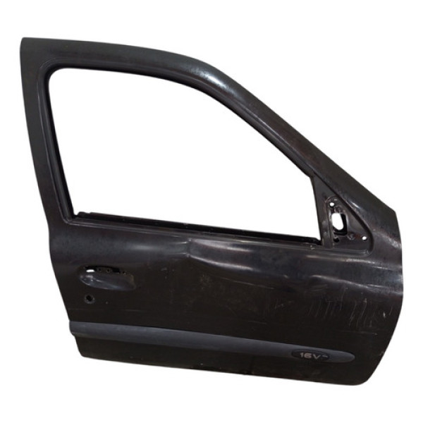 Porta Dianteira Direita Com Detalhe Renault Clio 2000 A 2012