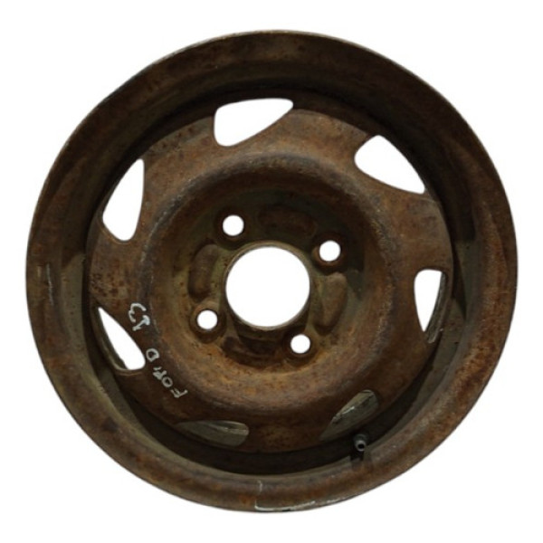 Roda Ferro Avulsa Fiesta 4x108 R13 Ford Fiesta Courrier Ka
