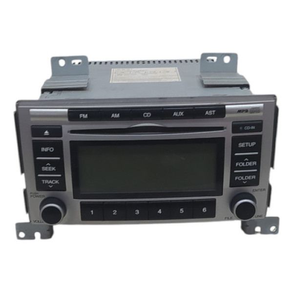 Rádio Som Cd Player Hyundai Santa Fé 2007 2008 2010 A 2013