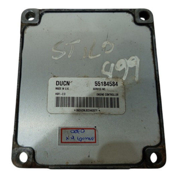 Módulo Injeção Fiat Stilo 1.8 16v 2002 2003 A 2011 Bloqueado