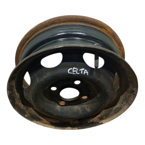 Roda Avulsa Ferro Aro 13 4x 100 Gm Celta Corsa 2000 A 2016