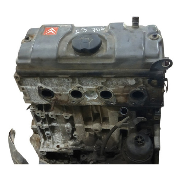 Motor Parcial Citroen C3 1.6 16v 2004 2005 2006 2007 A 2012
