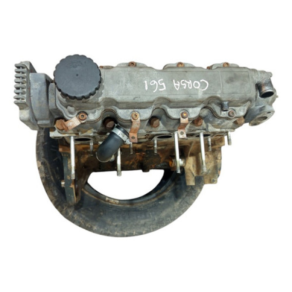 Motor Parcial Corsa 1.0 8v Mpfi 60cv Gasolina 1997 A 2002