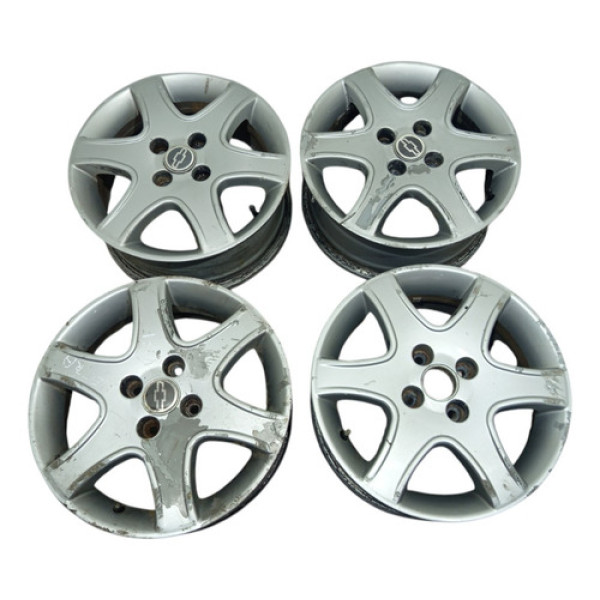 Roda Aro 15 Gm 4x100 Astra Vectra Celta Monza Com Detalhes 