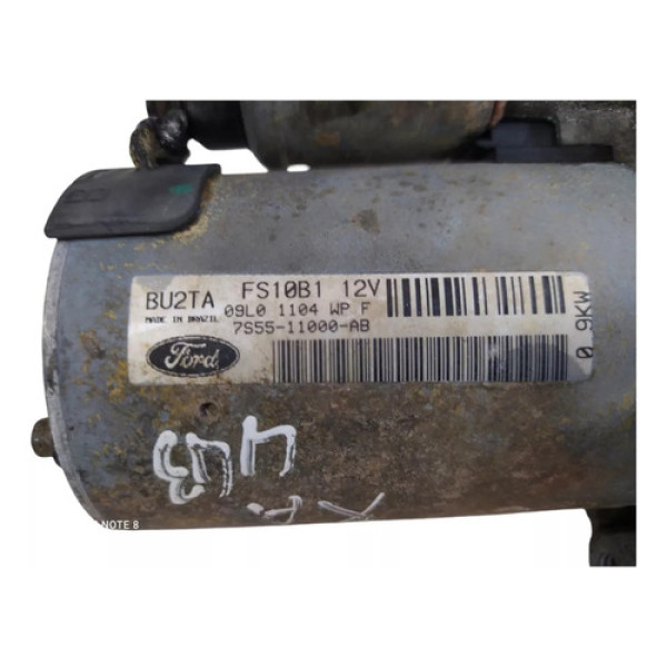 Motor Arranque Partida Ford Ka 1.0 8v 2007 2008 2009 A 2013