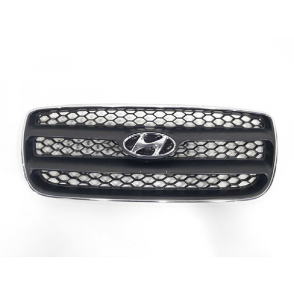 Grade Parachoque Logo Hyundai Santa Fé 2007 2008 2009 A 2012