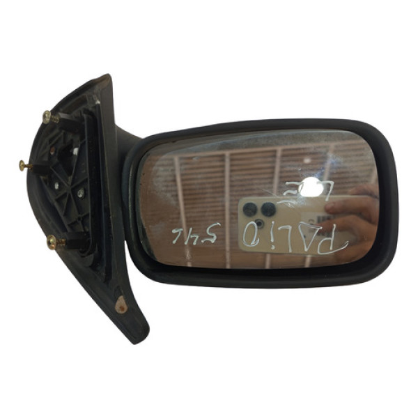 Espelho Retrovisor Esquerdo Palio 1997 A 2013  C/ Avaria