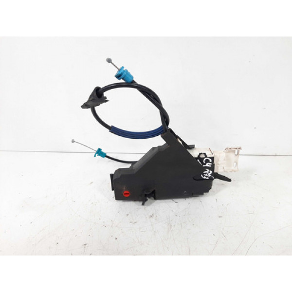 Fechadura Porta Traseira Esquerda Citroen C4 2007 A 2013