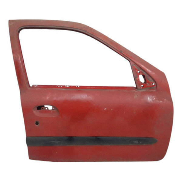 Porta Dianteira Direita Renault Clio 2000 A 2012 C/ Detalhe