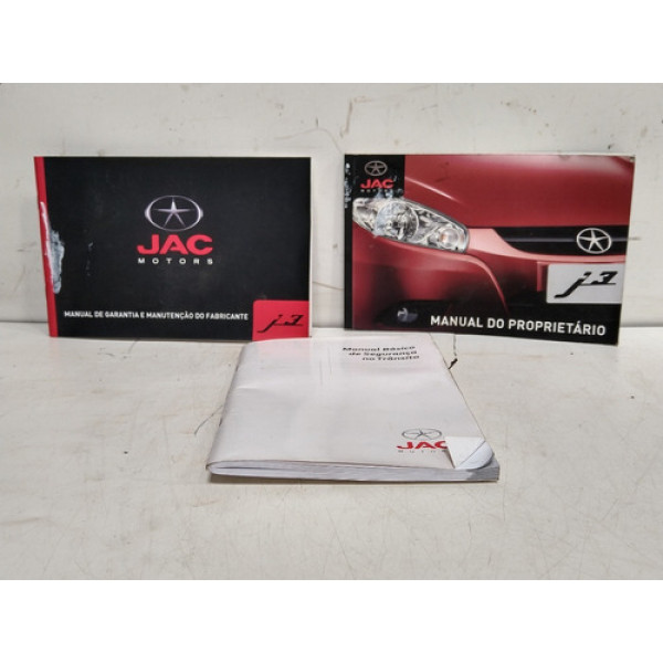 Manual Proprietário Jac J3 1.4 2010 2011 2012 2013 A 2015