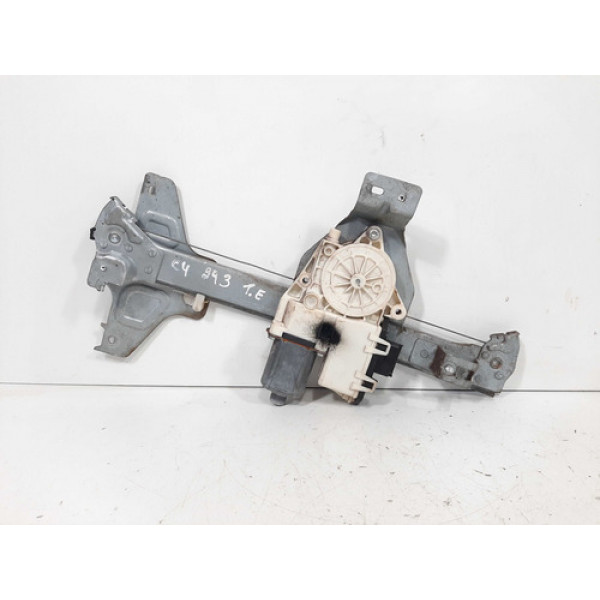 Máquina Vidro Porta Traseira Esquerda Citroen C4 2007 A 2013