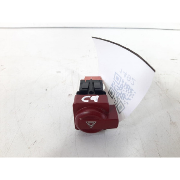 Interruptor Botão Pisca Alerta Citroen C4 2007 2008 A 2013