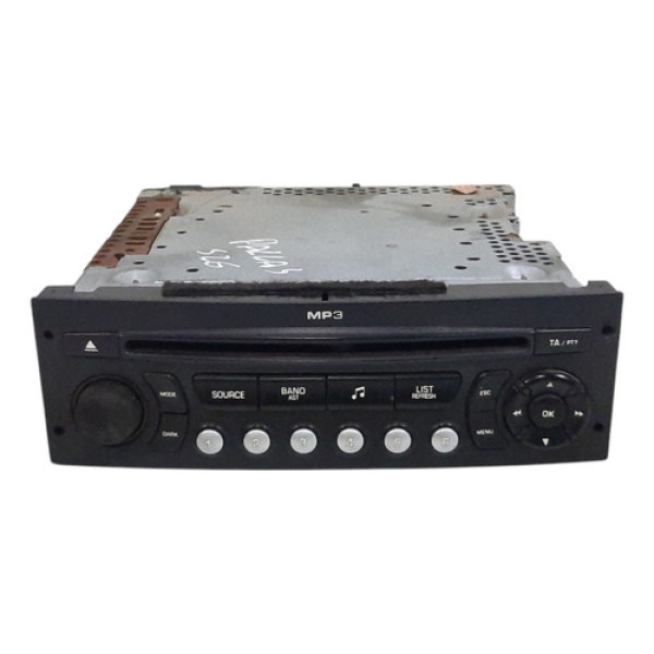 Rádio Som Cd Player Citroen Pallas Hatch Vtr 2007 A 13 Bloq.