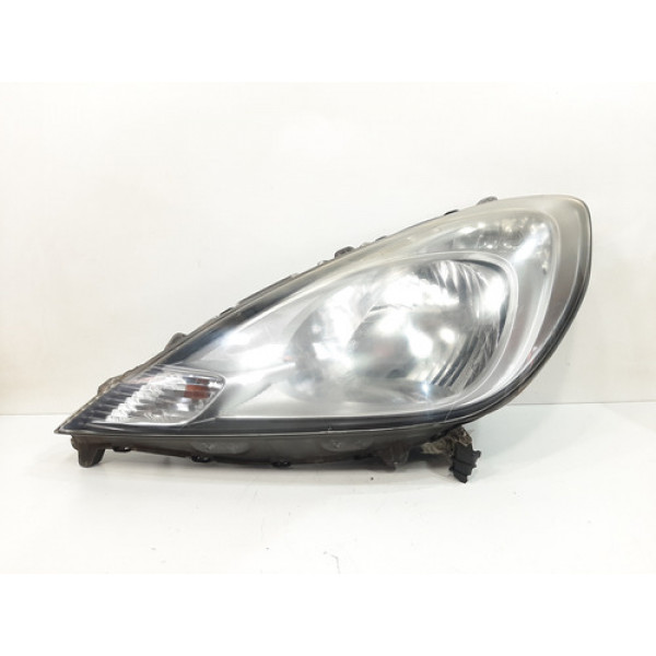 Farol Dianteiro Esquerdo Honda Fit 2009 A 2014 C/ Avaria