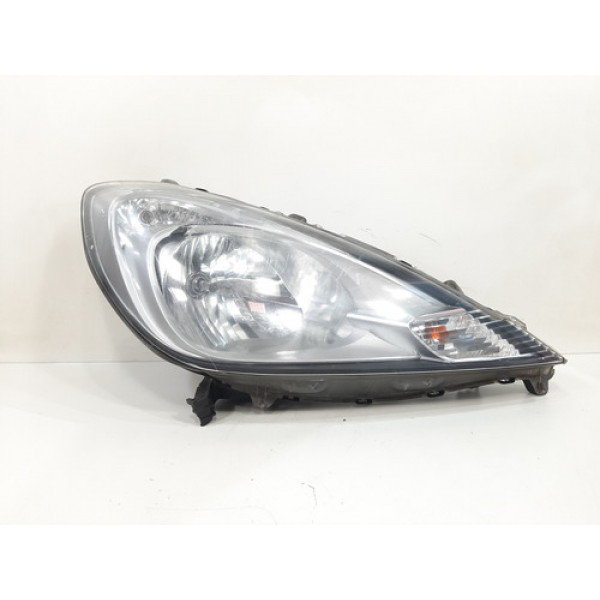 Farol Dianteiro Direito Honda Fit 2009 2010 A 2014 C/ Avaria