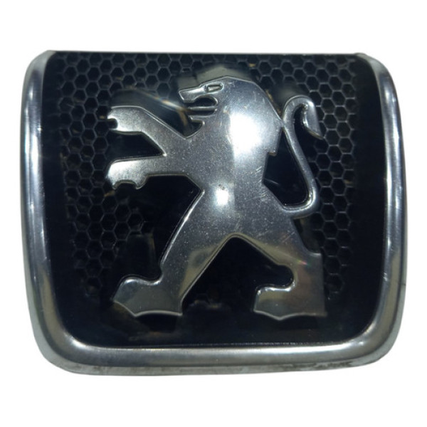 Emblema Logo Grade Parachoque Diant Peugeot 206 2000 A 2010