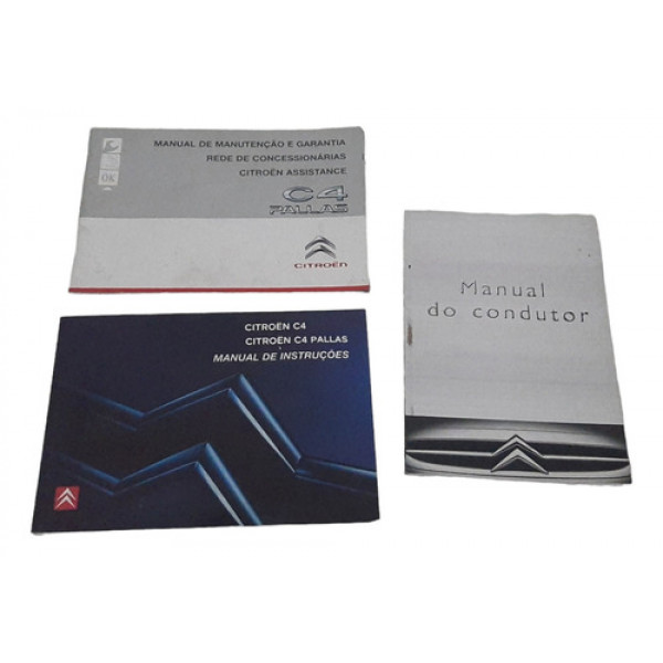Manual Proprietário Citroen C4 Pallas 2004 2005 2006 A 2013