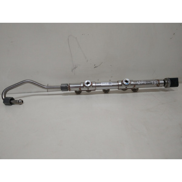 Flauta Bico Injetor C/sensor Vw Up Move 1.0 12v Tsi 14 A 19