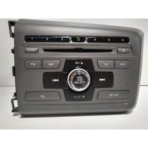 Rádio Som Original Honda Civic 2012 2014 A 2016 Bloqueado