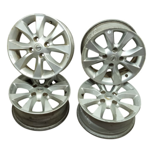 Jogo Roda Liga Leve Aro 16 4x114 Nissan Sentra 2007 A 2013