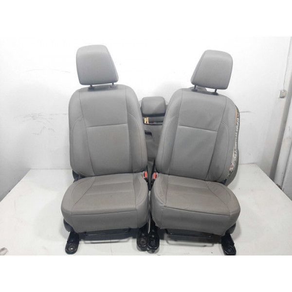 Jogo Banco Couro Corolla 2014 2015 2016 2017 Airbag Acionado