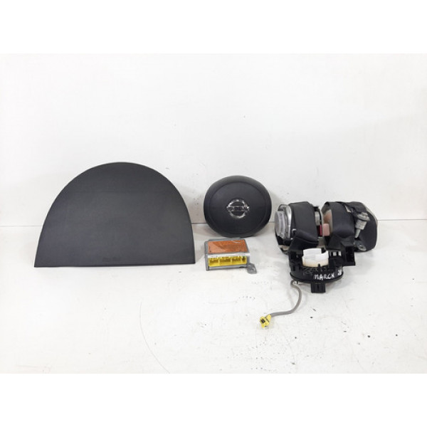 Kit Airbag Nissan March 1.0 16v 2013 2014 2015 2016 A 2019
