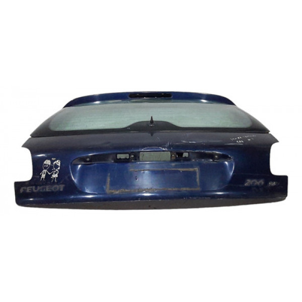 Tampa Traseira Porta Malas Peugeot 206 1999 2000 2001 A 2008