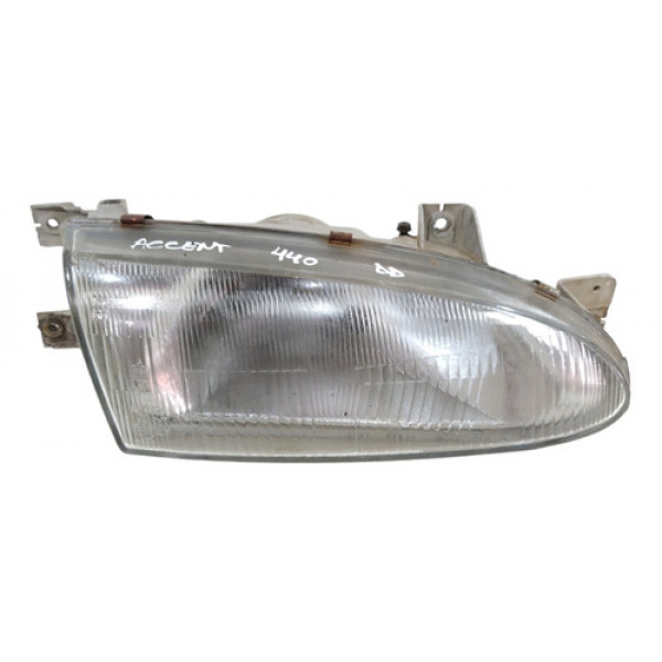 Farol Dianteiro Direito Hyundai Accent 1995 1996 1997 A 1999